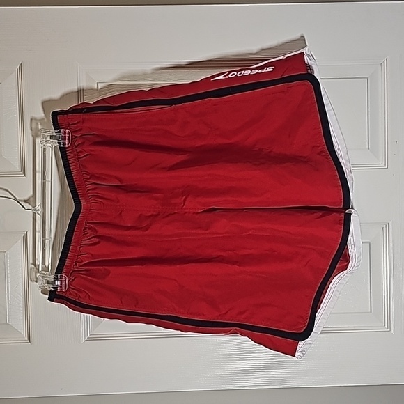 Speedo Swim Trunks Size L Red - Picture 1 of 4
